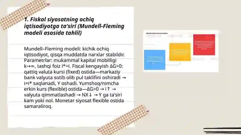 Mendell-Fleming Modeli 3