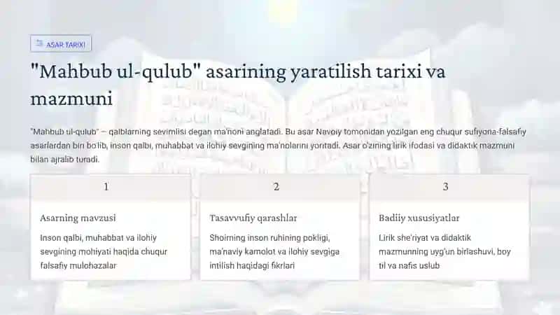 Mahbub ul-qulub 3
