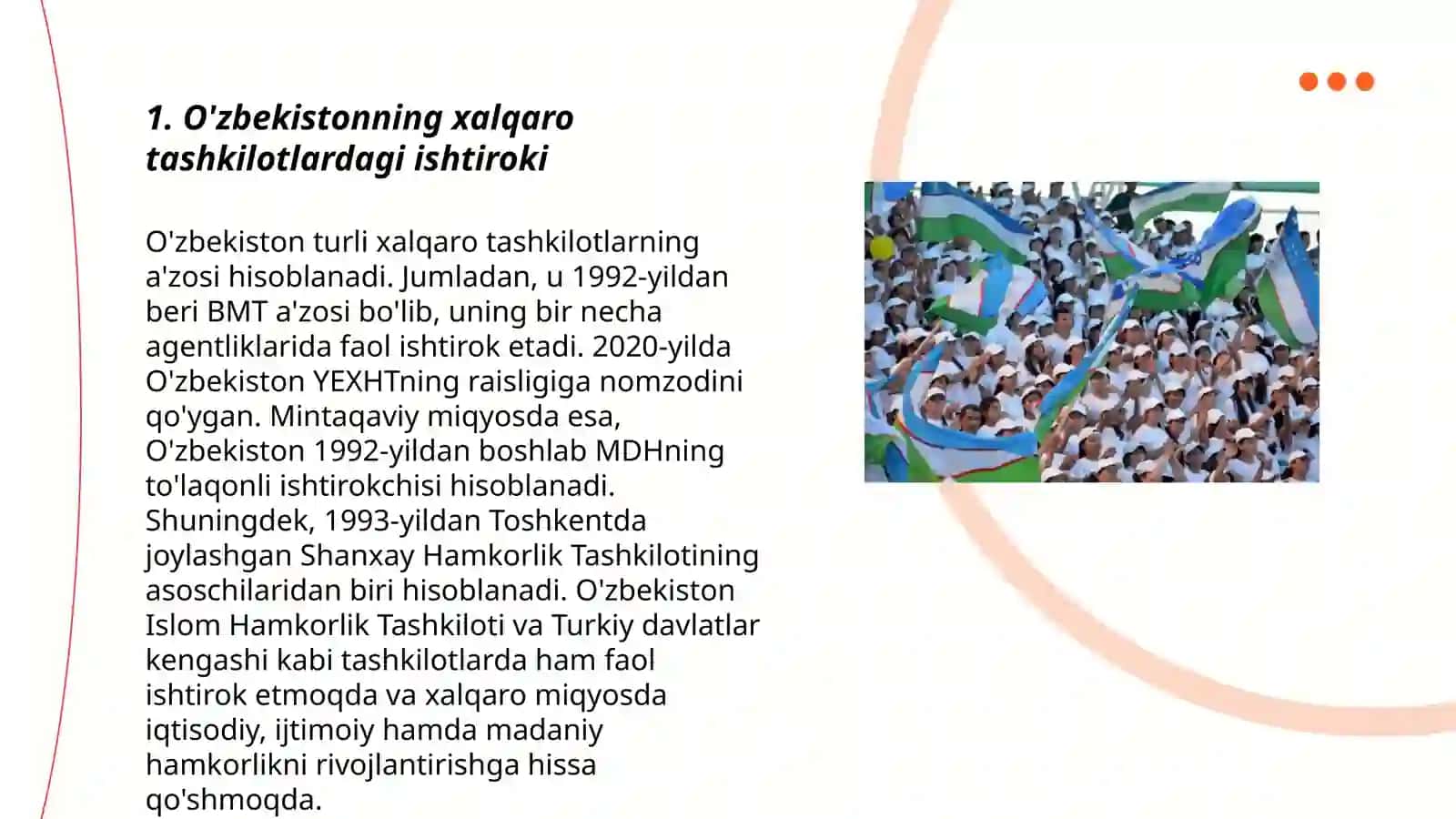 O'zbekiston va jahon hamjamiyati 3