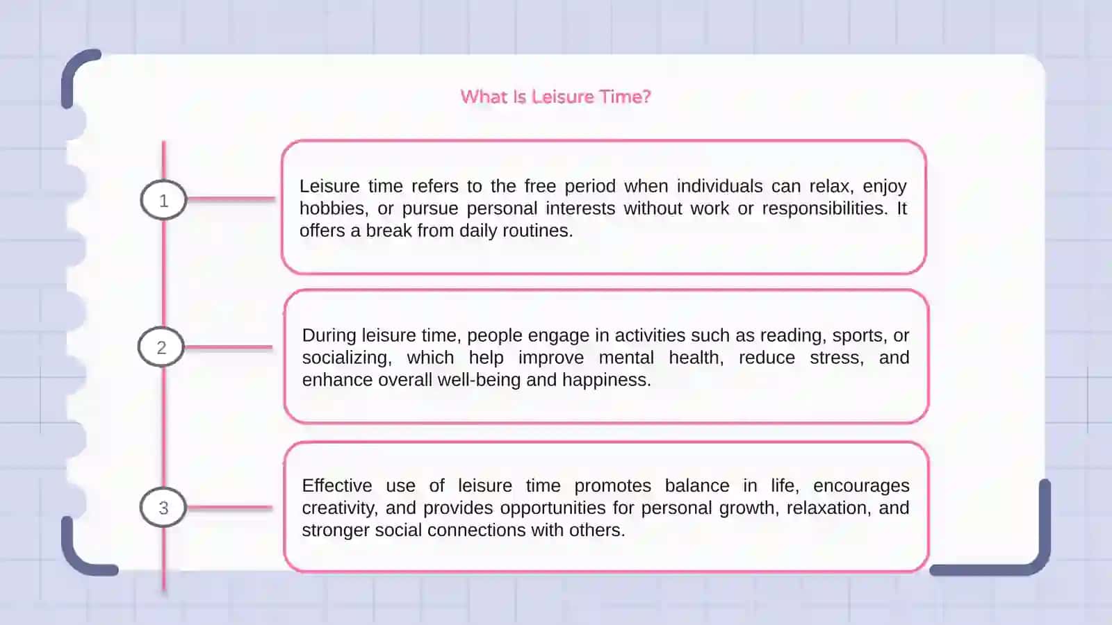 Leisure time 3