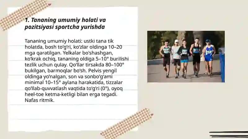 Sportcha yurish texnikasi 3
