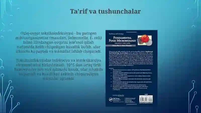Oziq ovqat toksikoinfeksiyalari 3