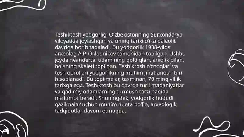 Teshiktosh yodgorligi 3