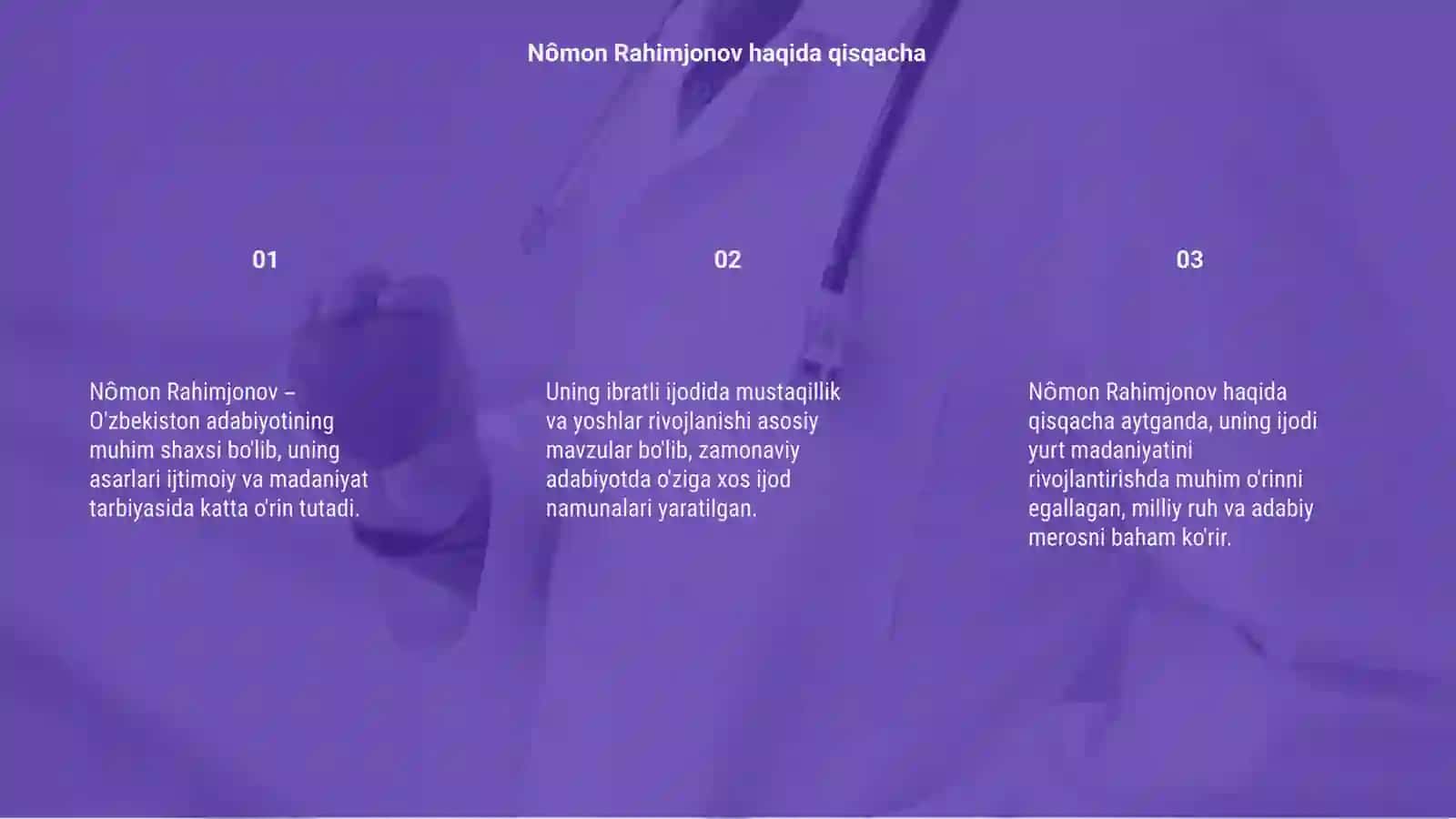 Nômon Rahimjonovning Istiqlol va bugungi adabiyot 3