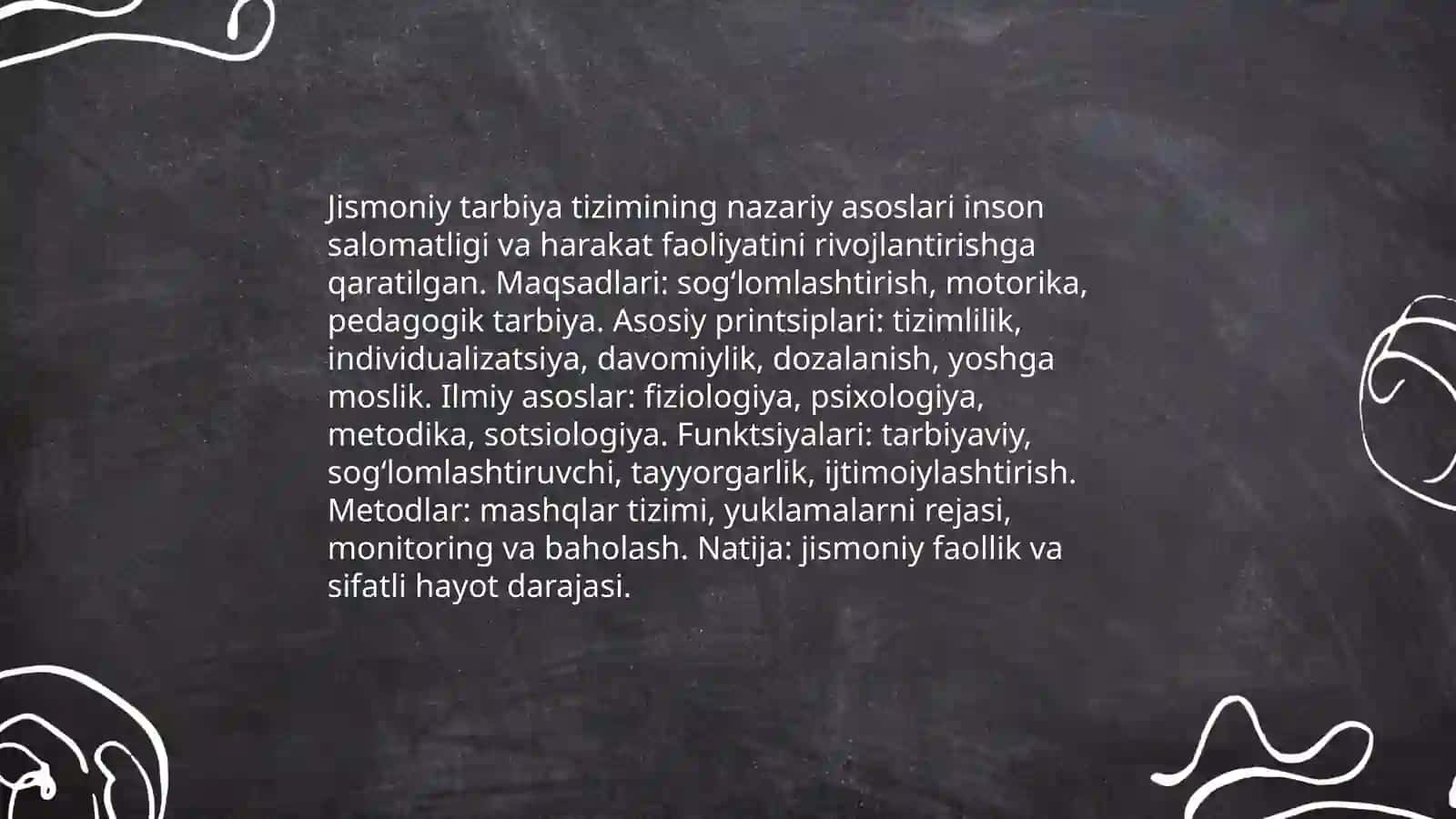 Jismoniy tarbiya tizimining asosiy elementlari 3