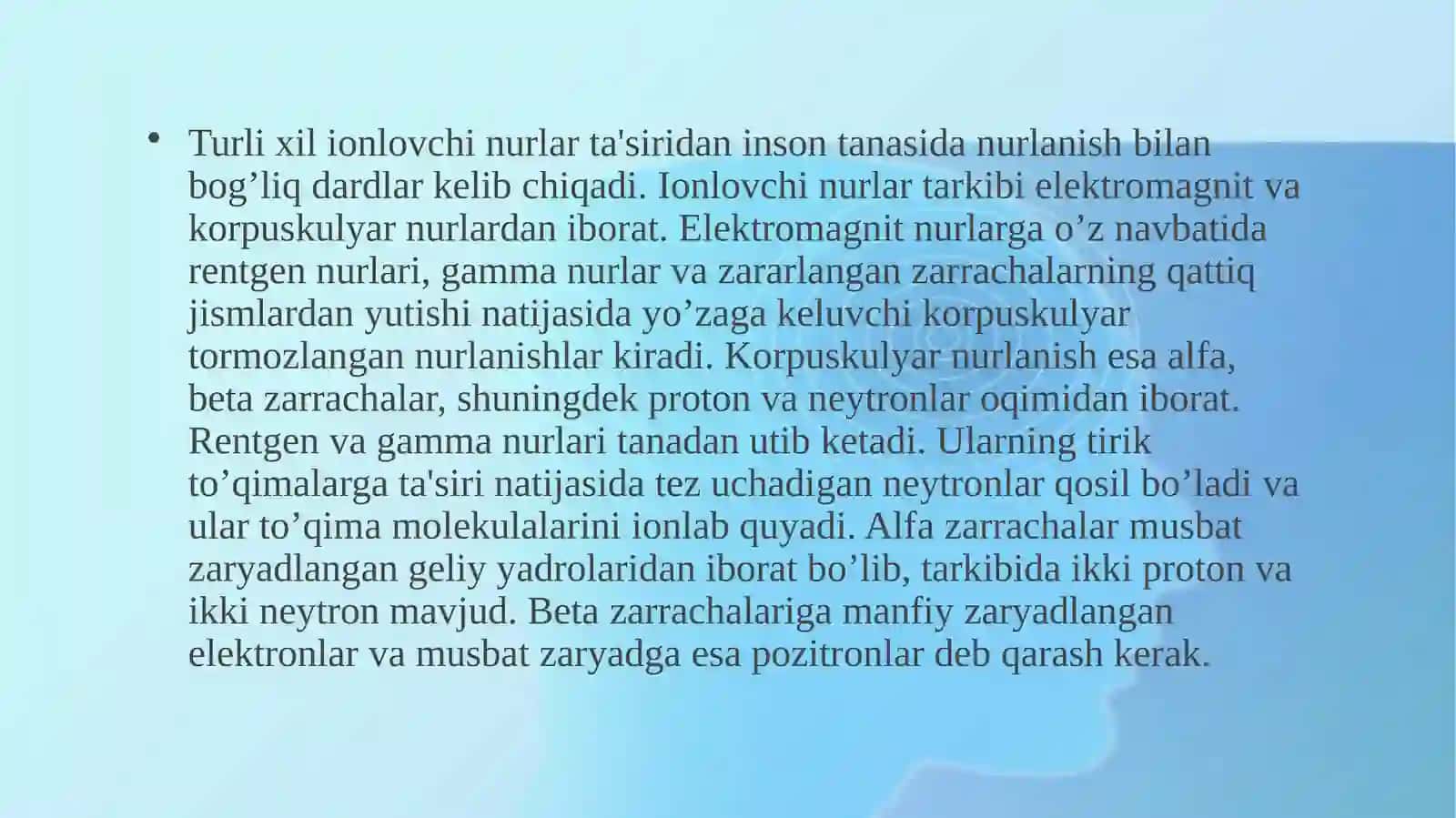 O’tkir nur kasalligi 3