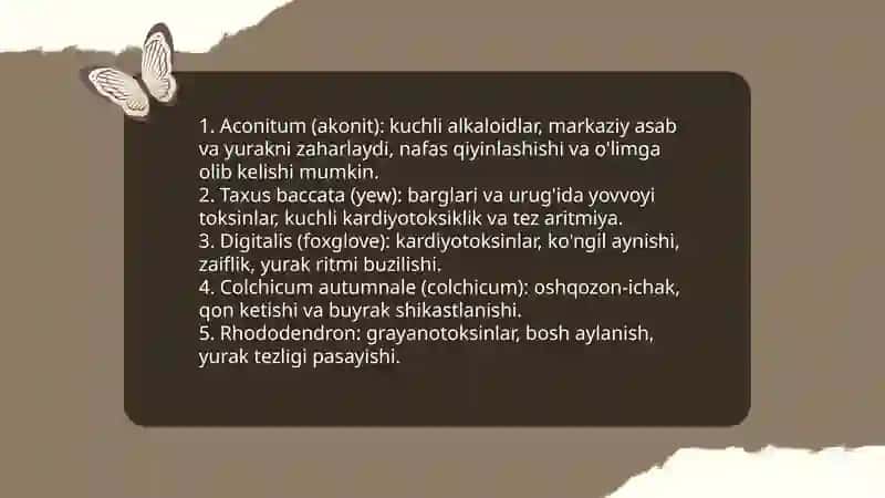 Togʻdagi zaharli oʻsimliklar 3