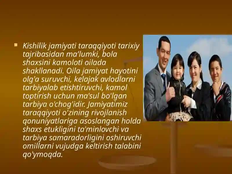 Bola tarbiyasi 3