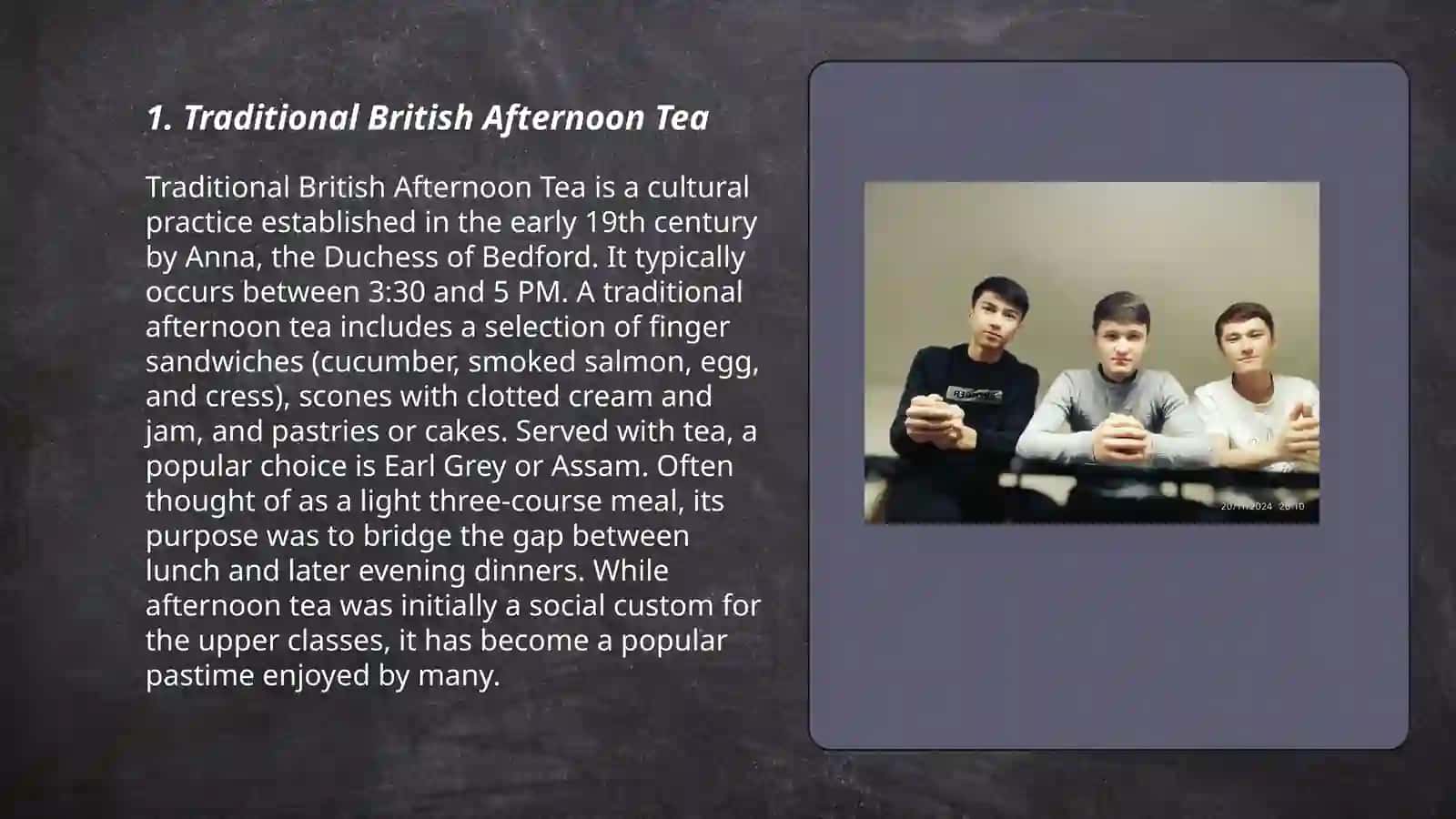 Traditional British Afternoon Tea 3