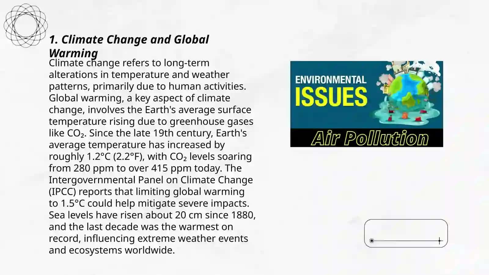Climate Change and Global Warming 3