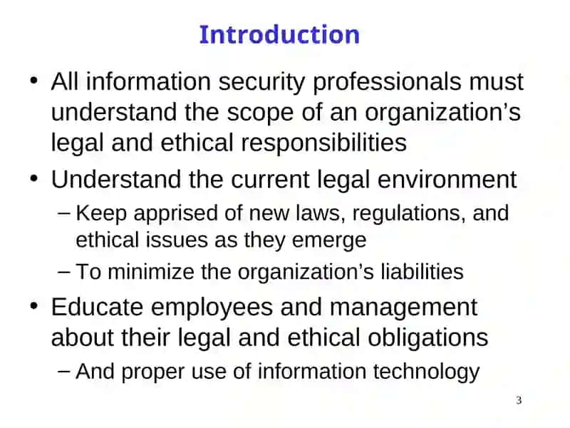 Management of Information Security 3