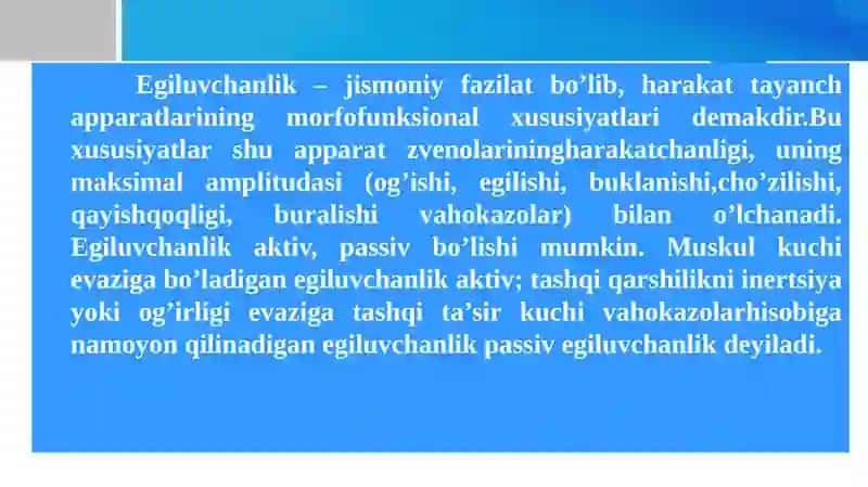 Egiluvchanlik va uni tarbiyalashning uslubiy asoslari 3