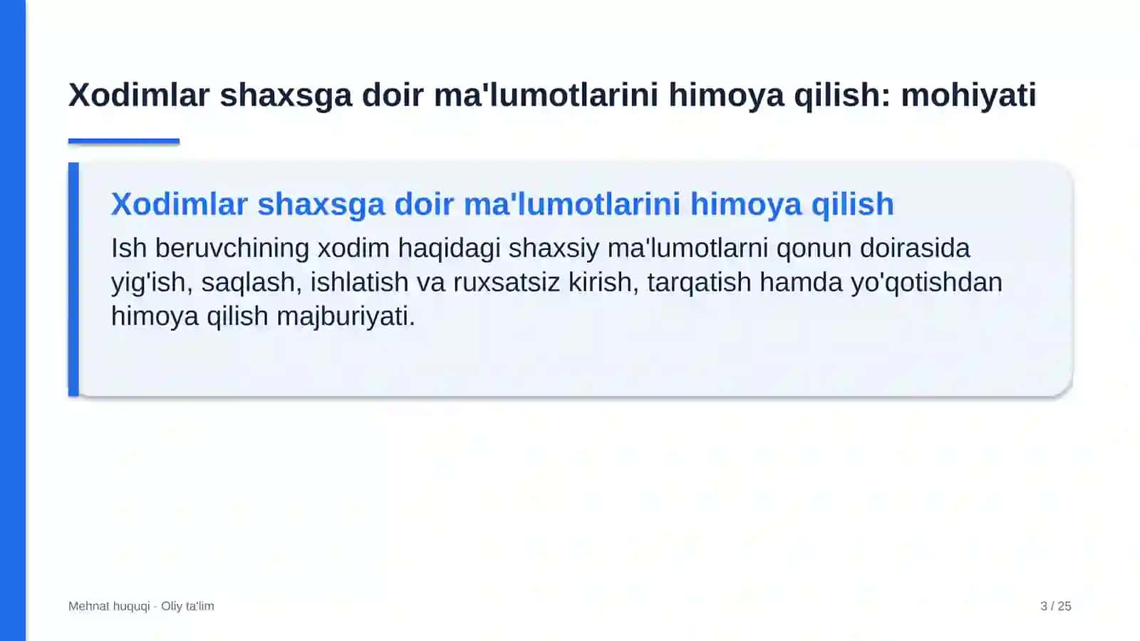Lak-bo'yoq sanoatida xodimlarning shaxsga doir ma'lumotlarini himoya qilish 3