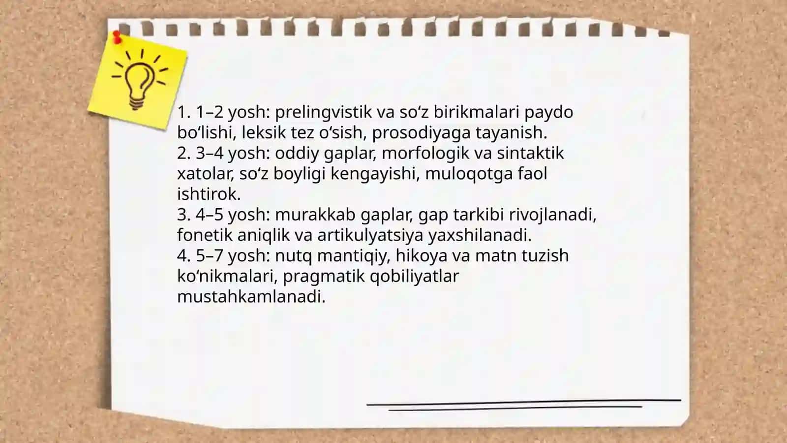 Nutq faoliyati va ixtiyoriy hulq-atvor rivojlanishi 3