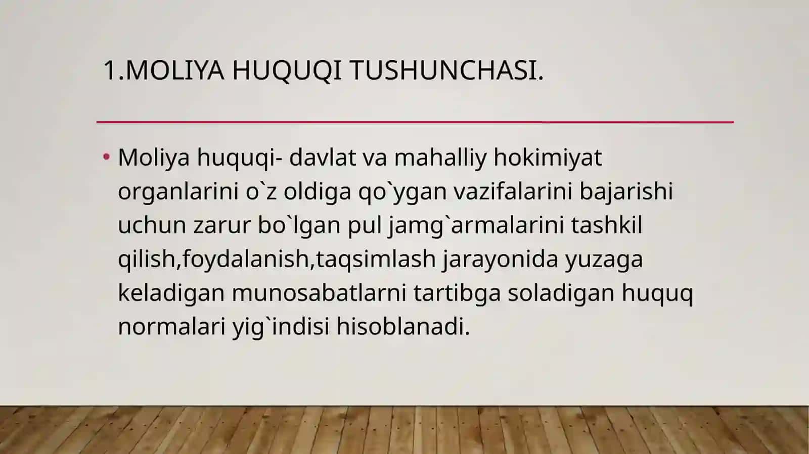 Moliya tushunchasi, funksiyasi, turlari 3