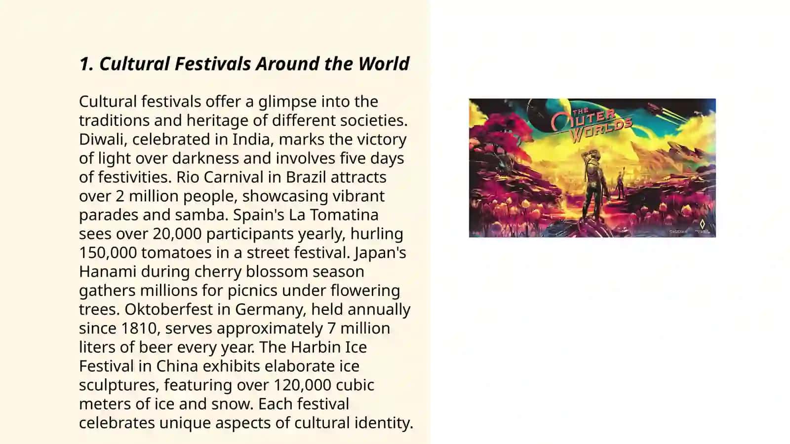 Cultural Festivals Around the World 3