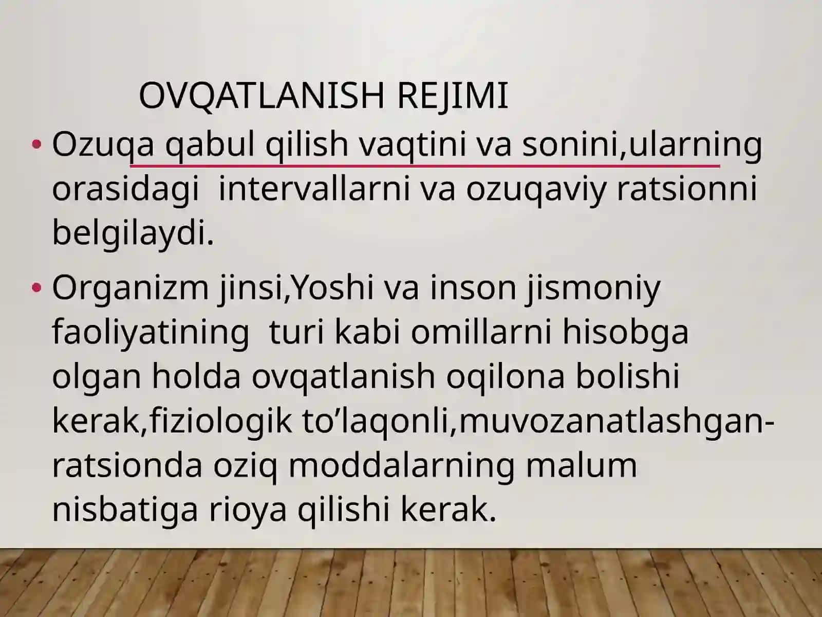 Bemorlarni ovqatlantirish.Parhez stollari 3