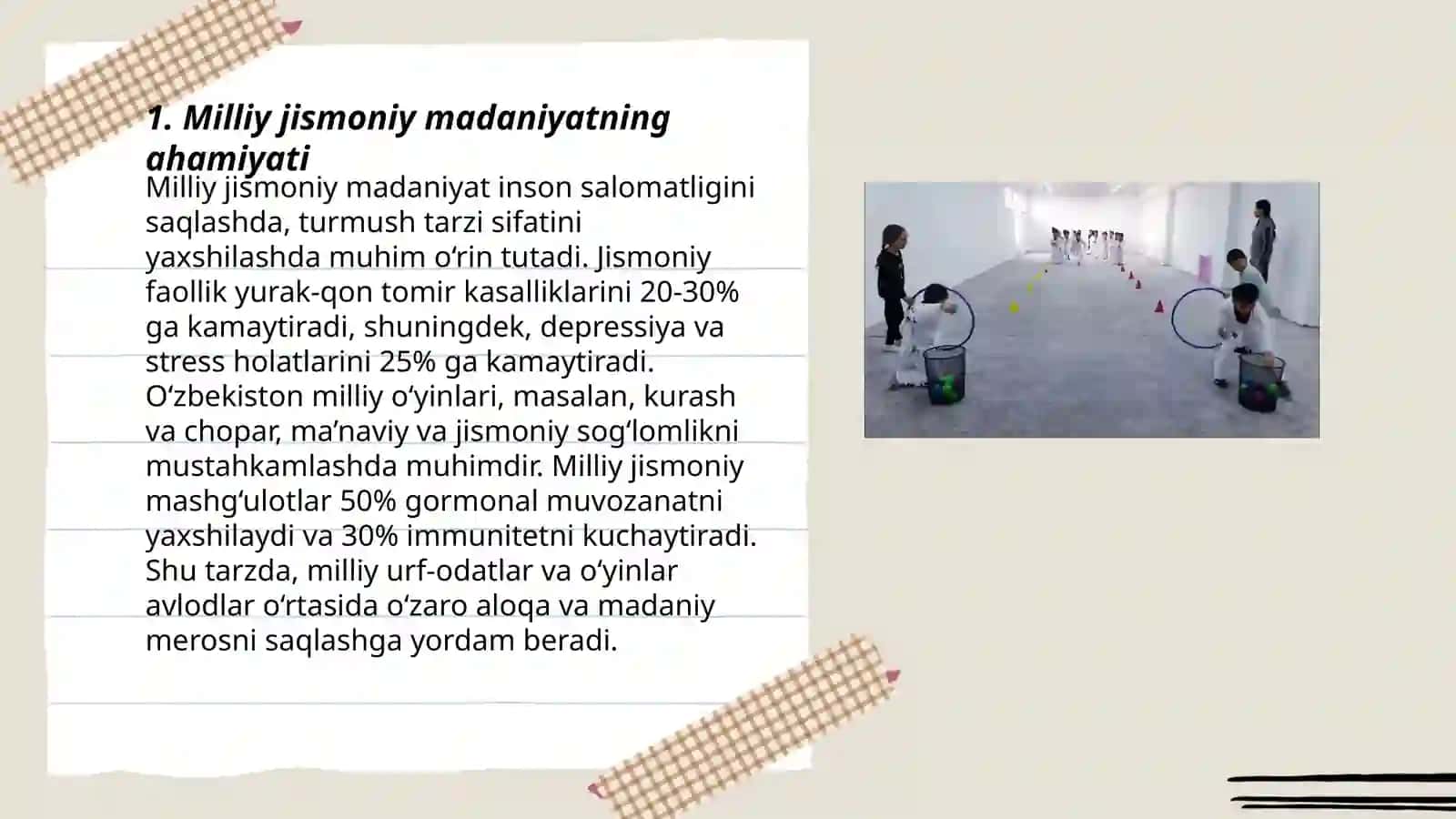 Milliy Jismoniy Madaniyat 3