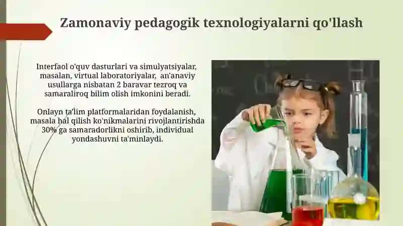Tabiiy fanlar ta'lim va tarbiyasining mazmuni 3