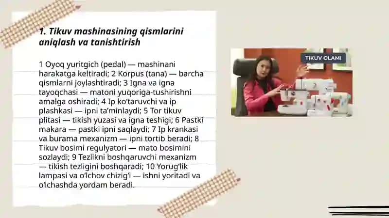 Oyoq yuritmali tikuv mashinasi 3