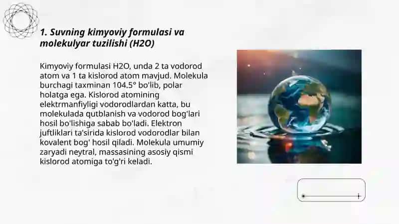Suv va uning xossalari 3