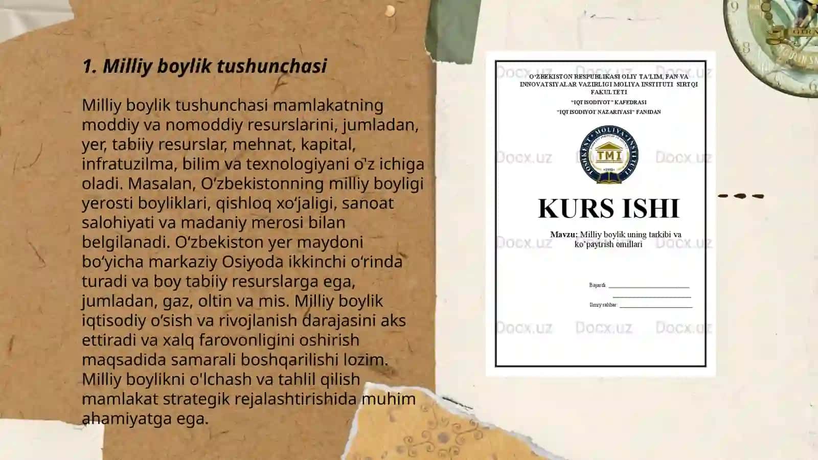 Milliy boylik statistikasi 3