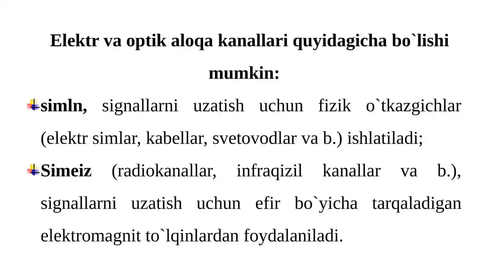 Berilganlarni uzatish usullari 3
