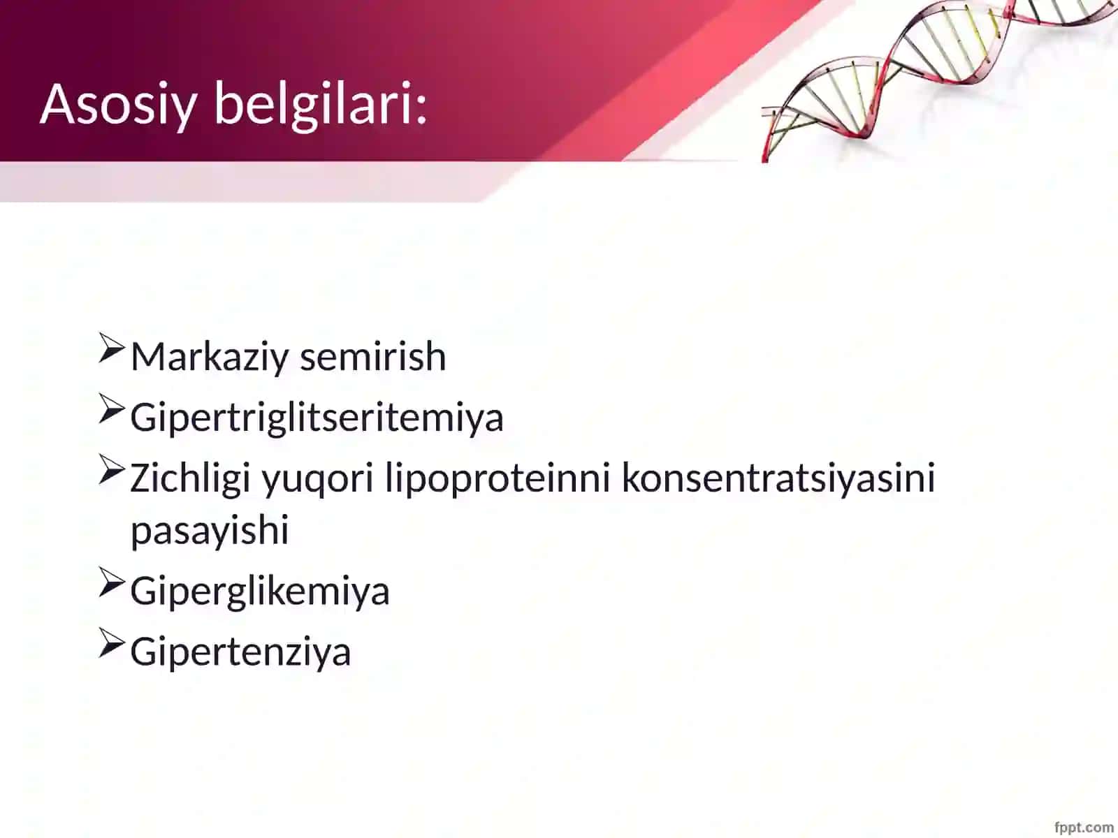 METABOLIK SINDROM. BARIATRIK XIRURGIYA 3