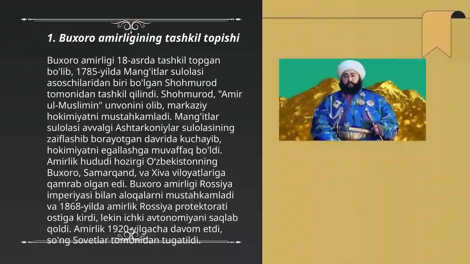 Buxoro amirligi tarixi 3