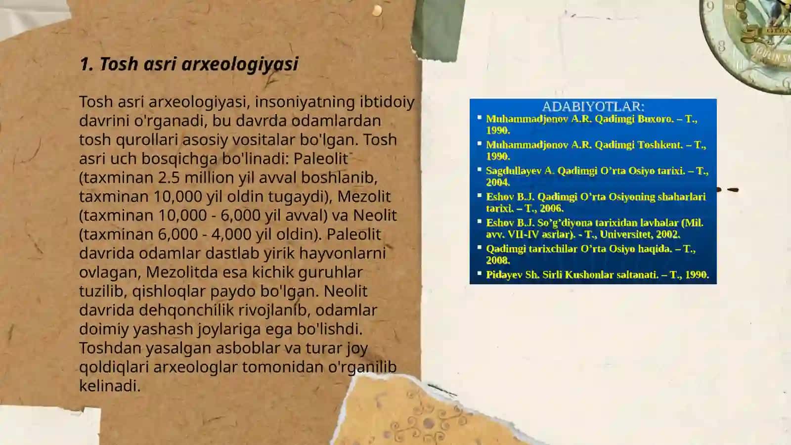 Qadimgi davr arxeologiyasi 3