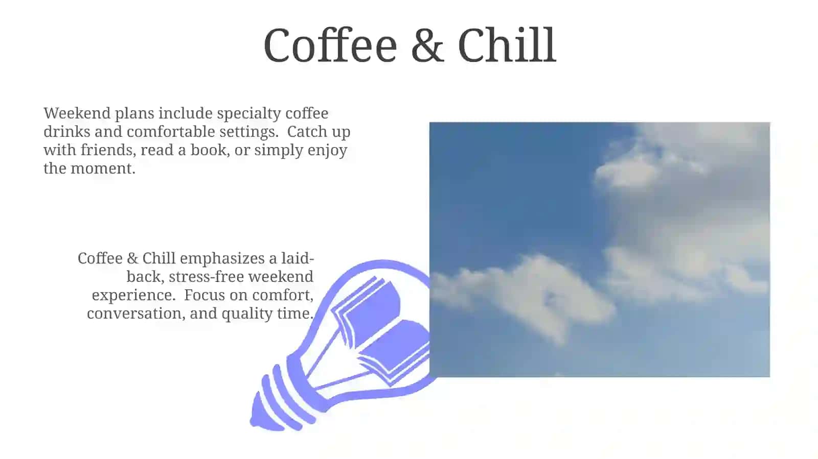 Coffee & Chill 3