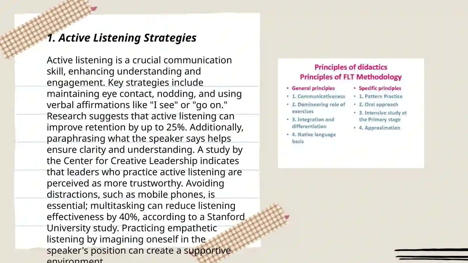 Principles of teaching listening 3