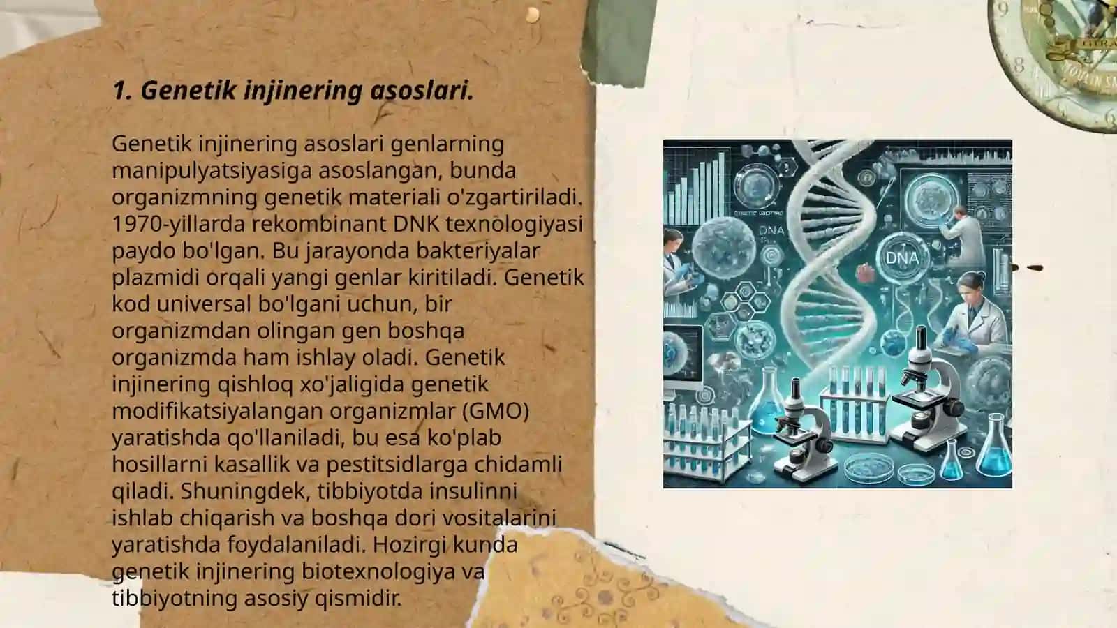 Genetik injineriyaning insonga tasiri 3