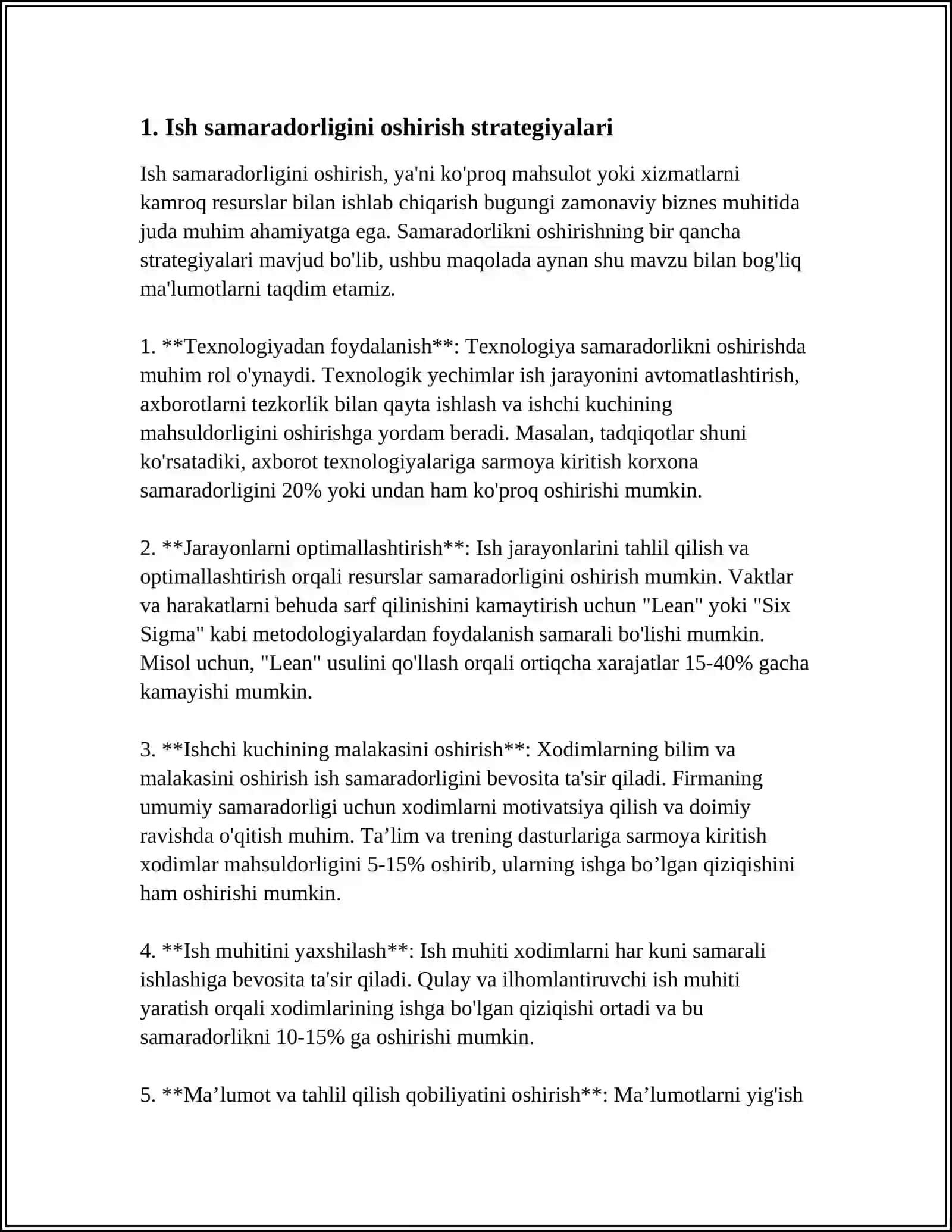 MUSTAQIL ISH Mavzu: IMLOVIY SAVODXONLIK BOʻYICHA 3