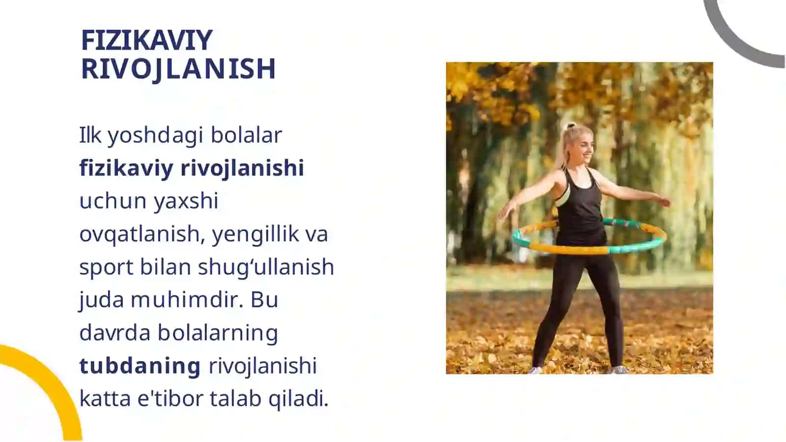 ILK YOSHDAGI  BOLALARNING  RIVOJLANISHI 3