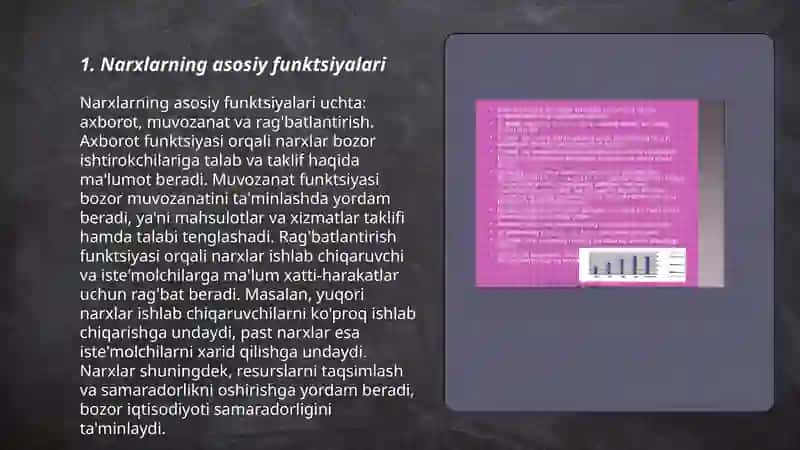 Iqtisodiyotda narx va uning shakllari 3