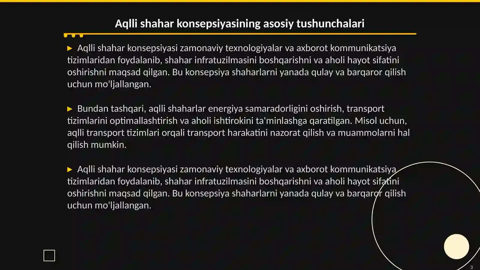 Aqlli shahar konsepsiyasi 3