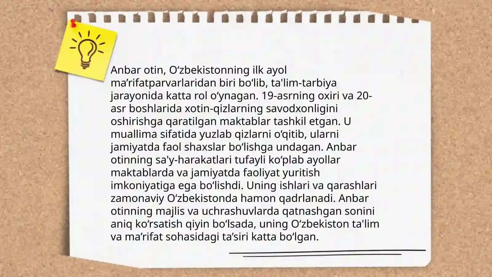 XIX asrning ikkinchi yarmi va XX asr boshlarida ta'lim va pedagogik fikrlar 3