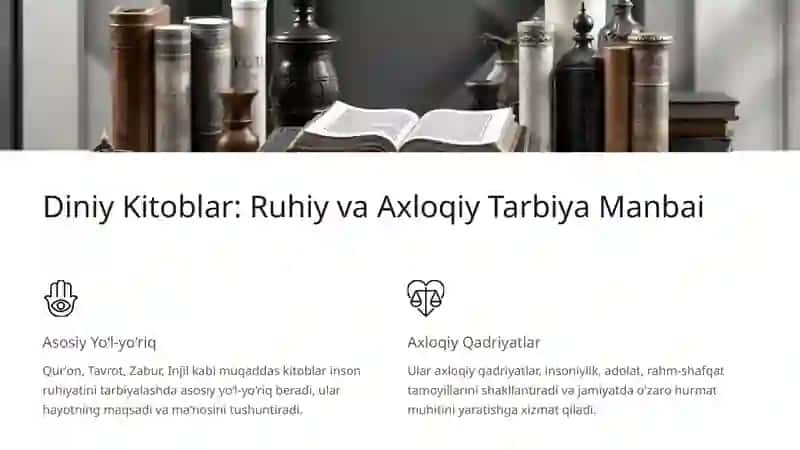 Diniy Kitoblarning Tarbiyaviy Ahamiyati 3