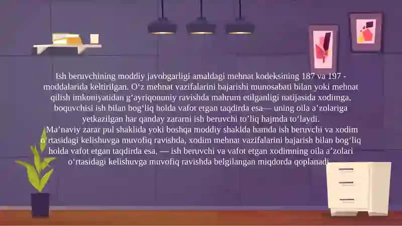 Ish beruvchining moddiy javobgarligi 3