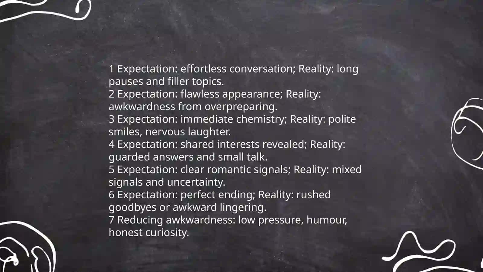 Expectations vs reality in dating 3