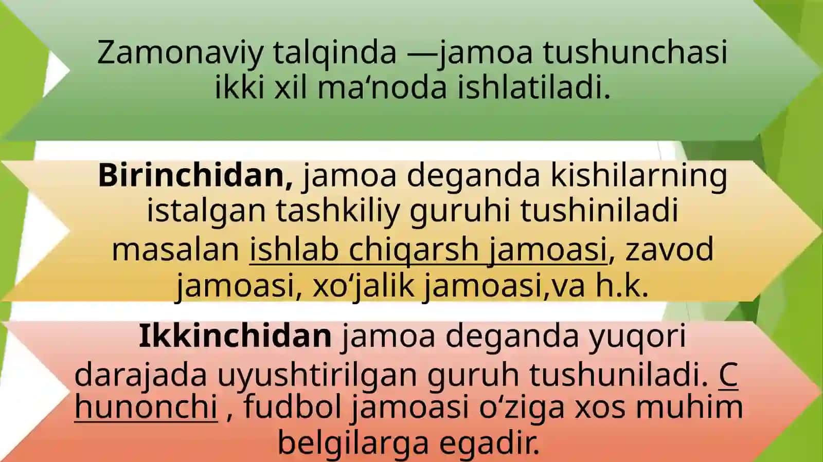 13-mavzu: Jamoada ishlash (teamworking) 3