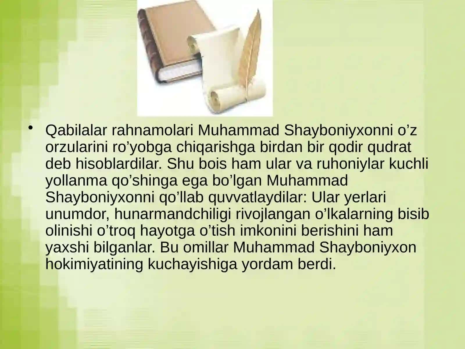 Shayboniylar davlat boshqaruvi 3