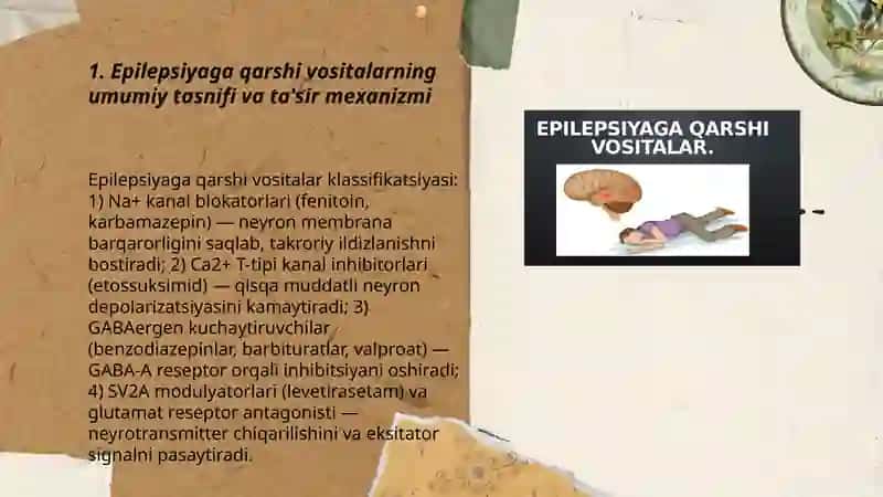 Epilepsiyaga qarshi vositalar 3