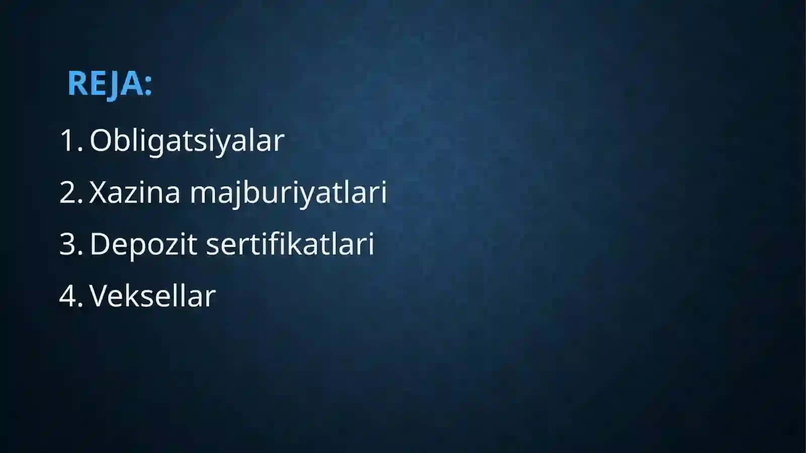 Qarz munosabatlarini ifodalovchi qimmatliqog'ozlar 3