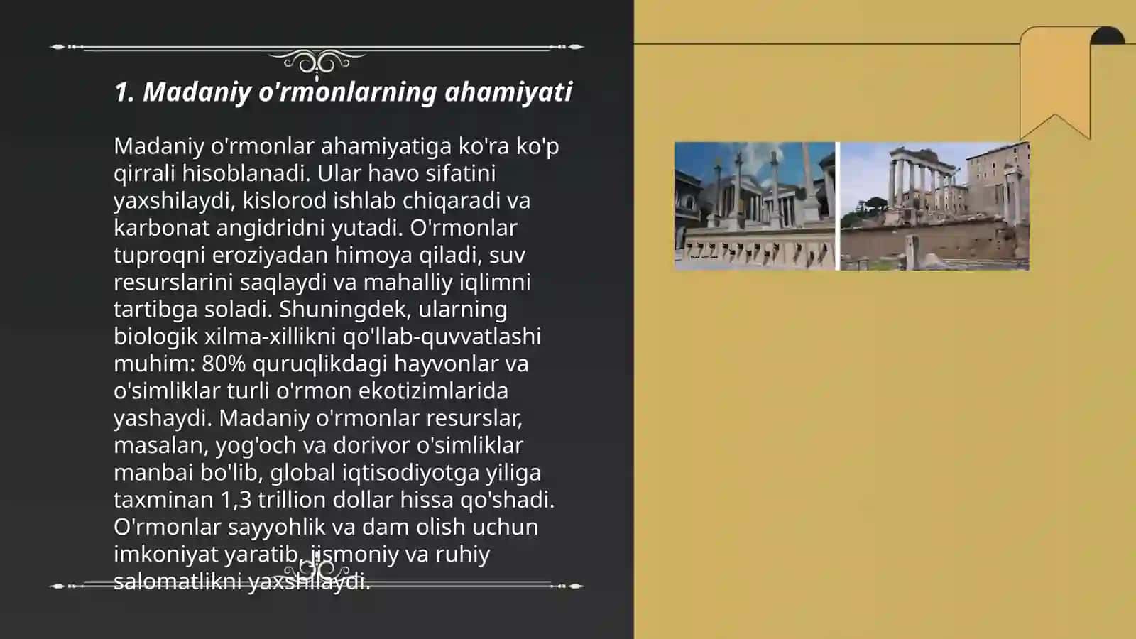 Madaniy o'rmonlarni barpo etish tehnalogiyasi 3