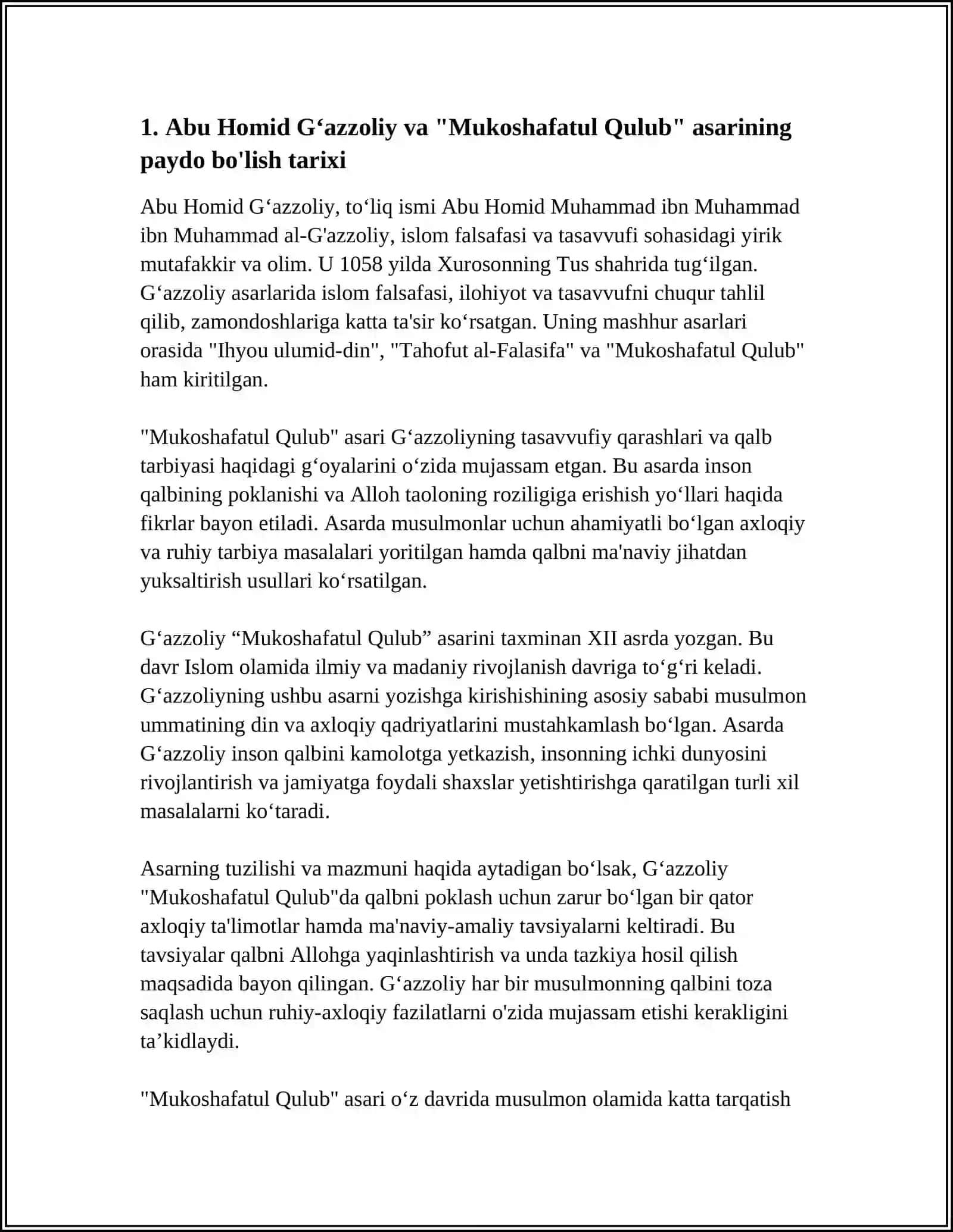 Mukoshafatul Qulub 3
