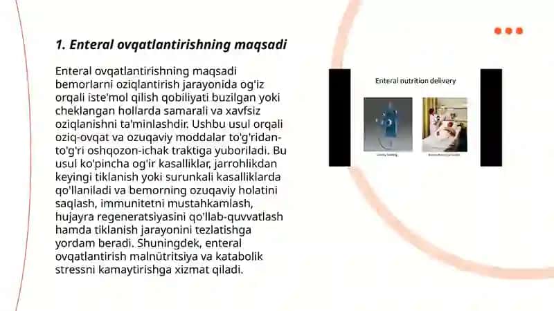 Enteral va porenteral ovqatlantirish 3