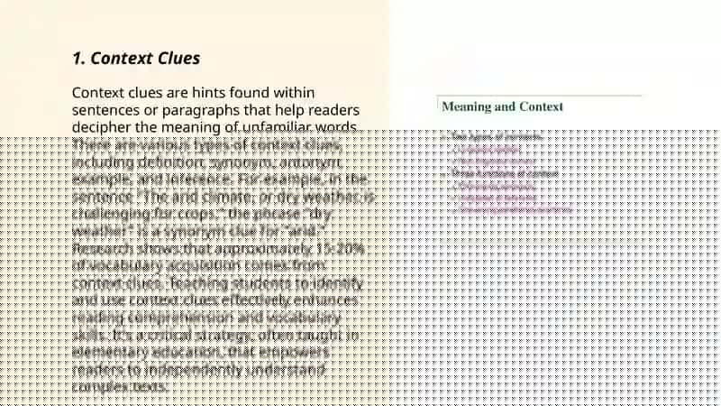 Context Clues 3