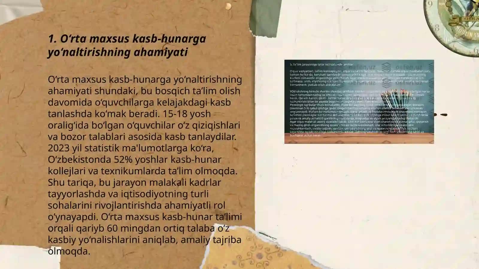 O‘rta maxsus kasb hunarga yonaltirish va oliy o‘quv yurtlarida inkilyuzif ta'lim 3
